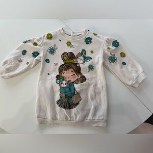 Mayoral Sweatshirt dress.